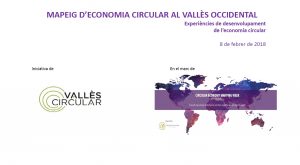 mapeig economia circular del vallès occidental, Vallès Circular - Xarxa d'Entitats per a l'impuls de l'economia circular al Vallès Occidental,