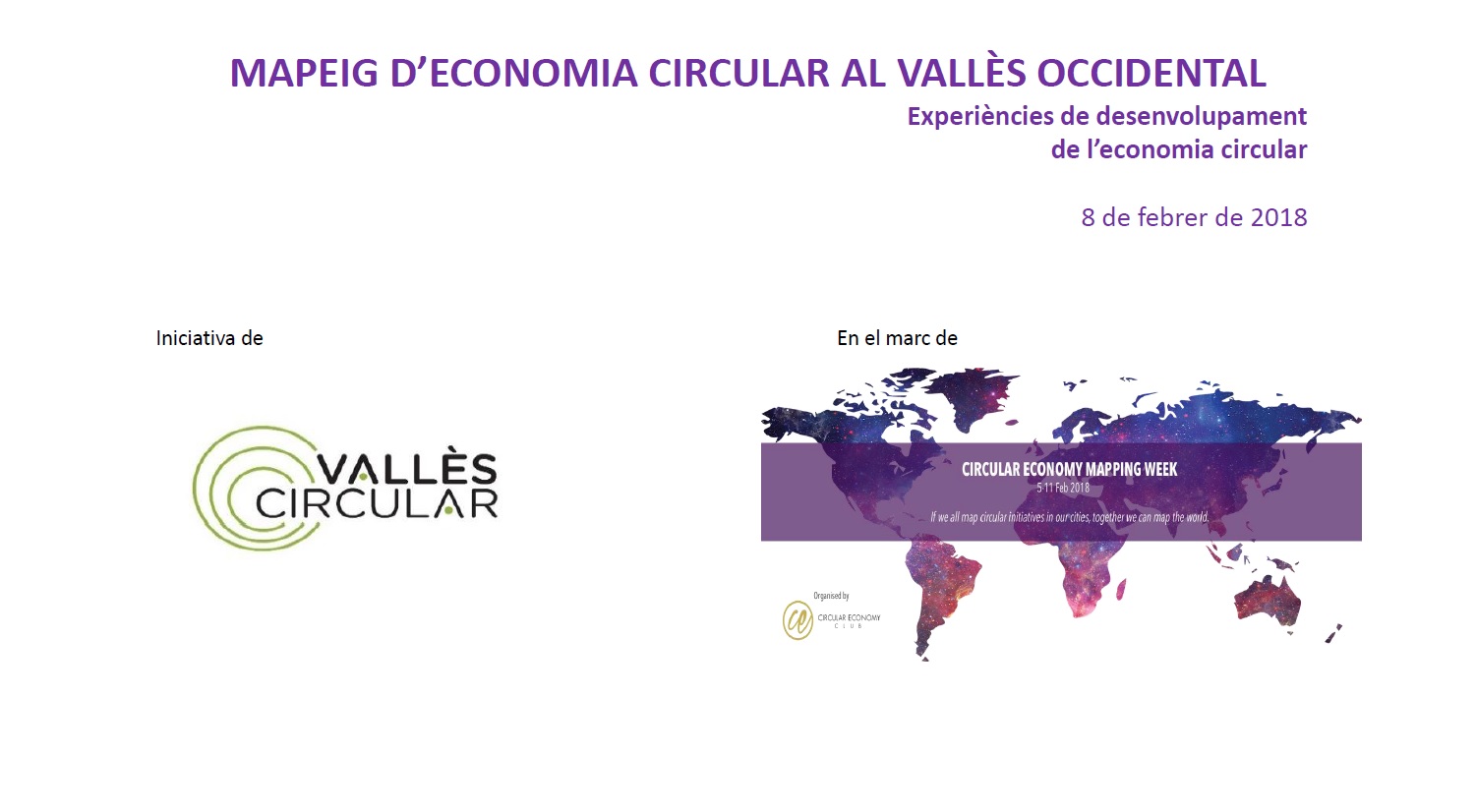 Informe Mapeig d’Economia Circular al Vallès Occidental
