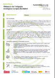 Obtenció de l’etiqueta ecològica europea Ecolabel